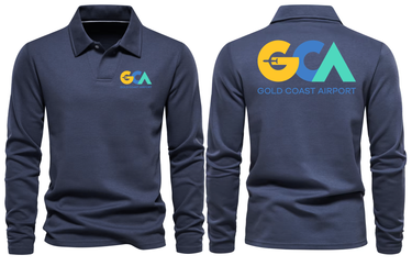 GCA AIRPORT LONG SLEEVE POLO